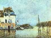 Alfred Sisley Flood at Pont-Marley oil painting picture wholesale